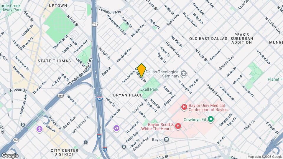 1419 Mccoy St Map and Location Details