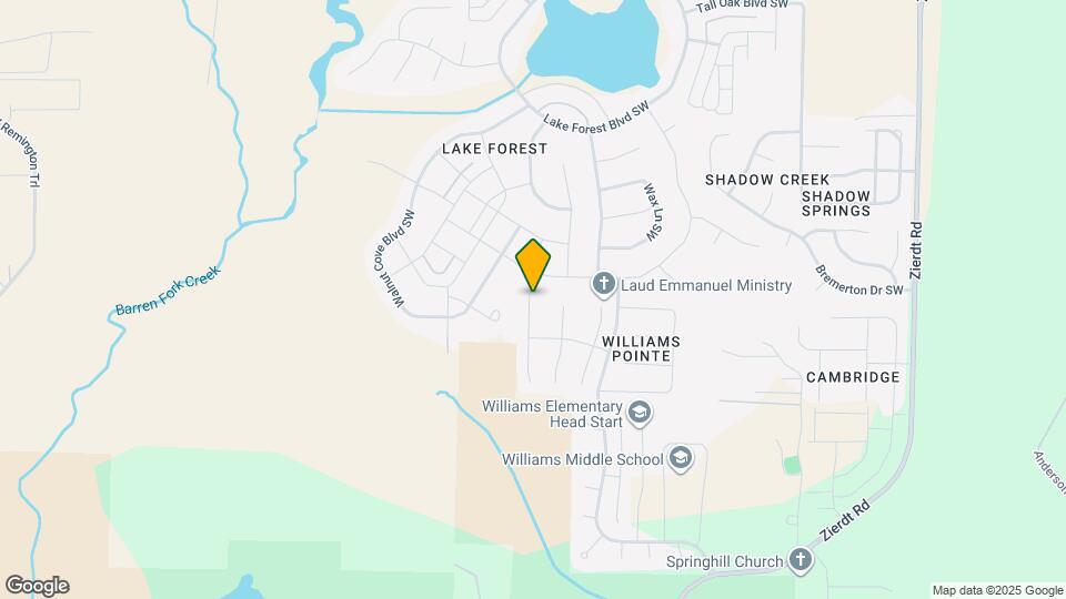 389 River Bend Dr SW Map and Location Details