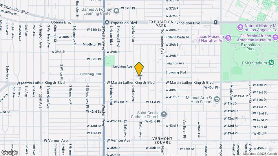 3987 Dalton Ave Map and Location Details