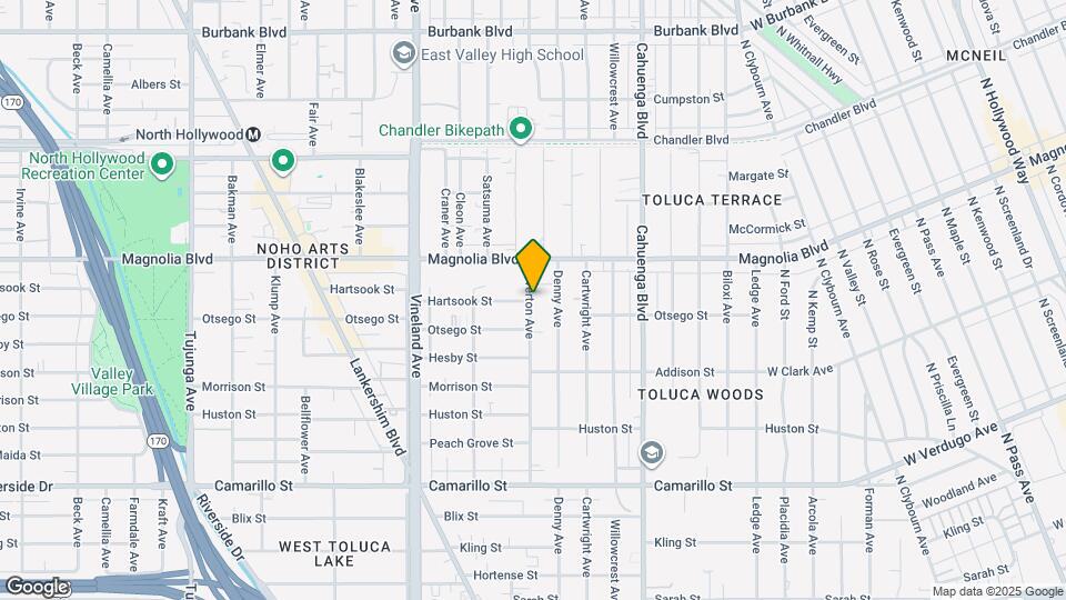 5134 Riverton Ave Map and Location Details