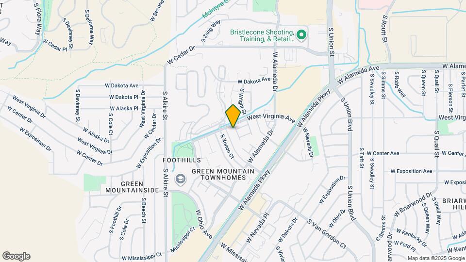 12708 W Virginia Ave Map and Location Details