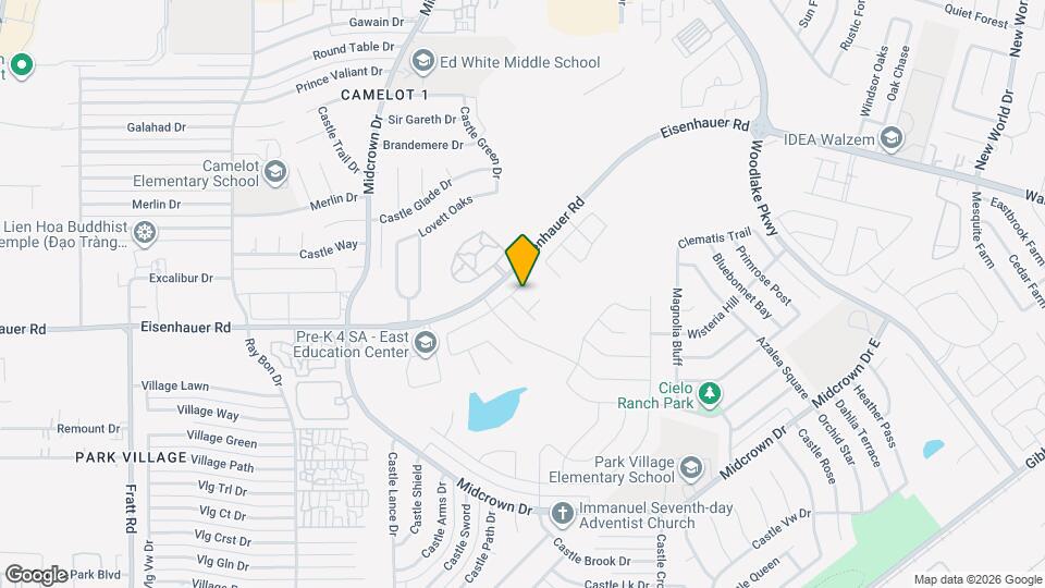 7326 Rosada Way Map and Location Details