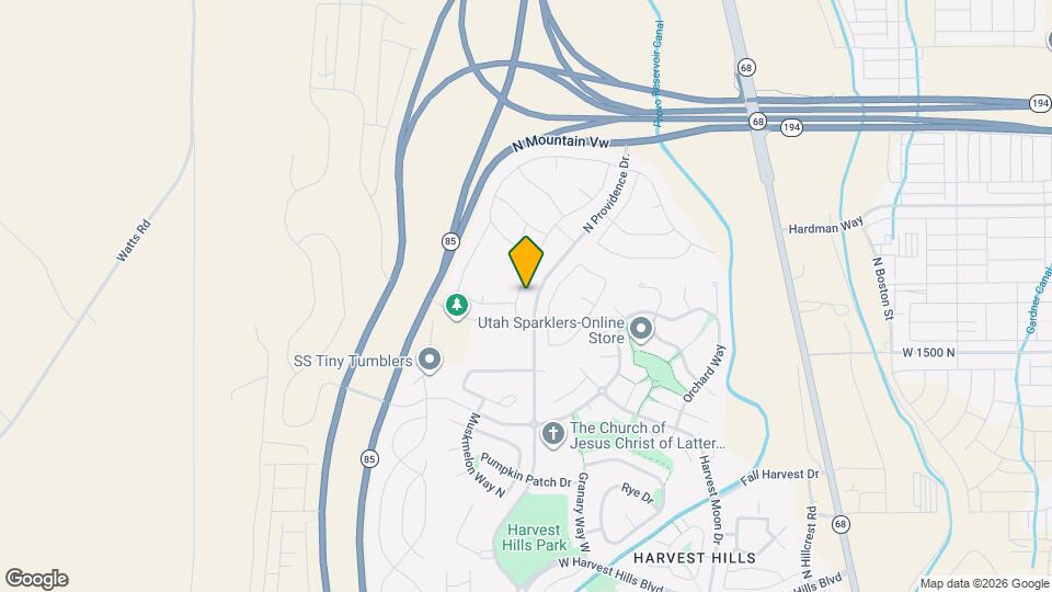 2506 N Geranium Dr Map and Location Details