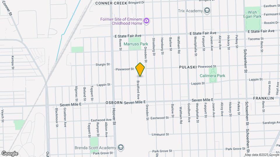 19344 Bradford Ave Map and Location Details