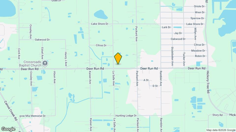 4511 Deer Run Rd Map and Location Details