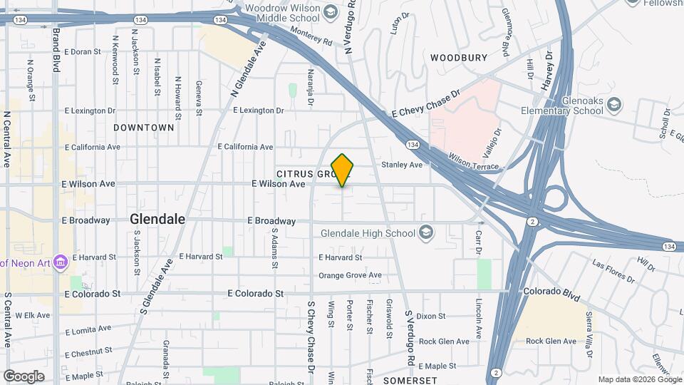 138 Olive St, Unit 131G Map and Location Details