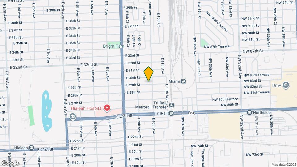 979 E 29th St, Unit S2 Map and Location Details