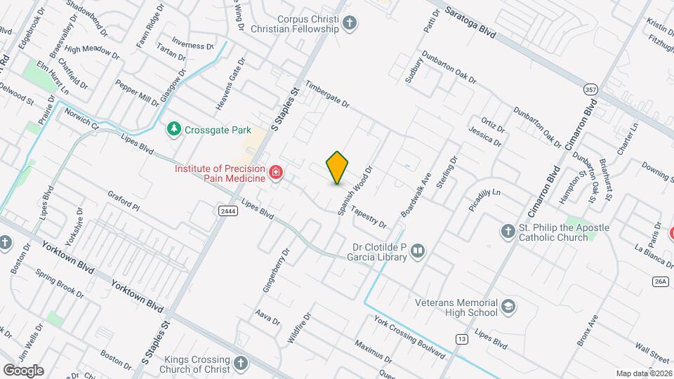 5817 Bella Di Giorno Dr Map and Location Details