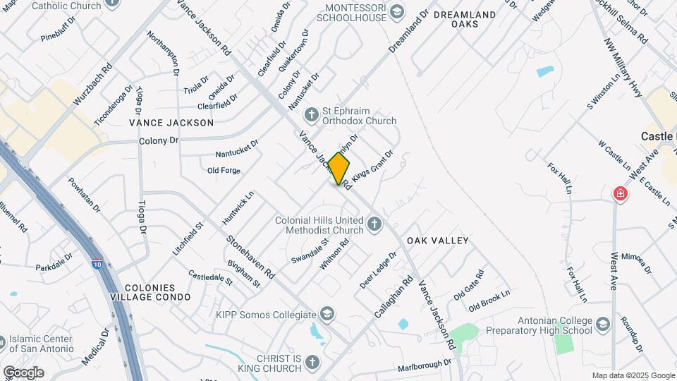 9216 Rustlers Creek Dr Map and Location Details