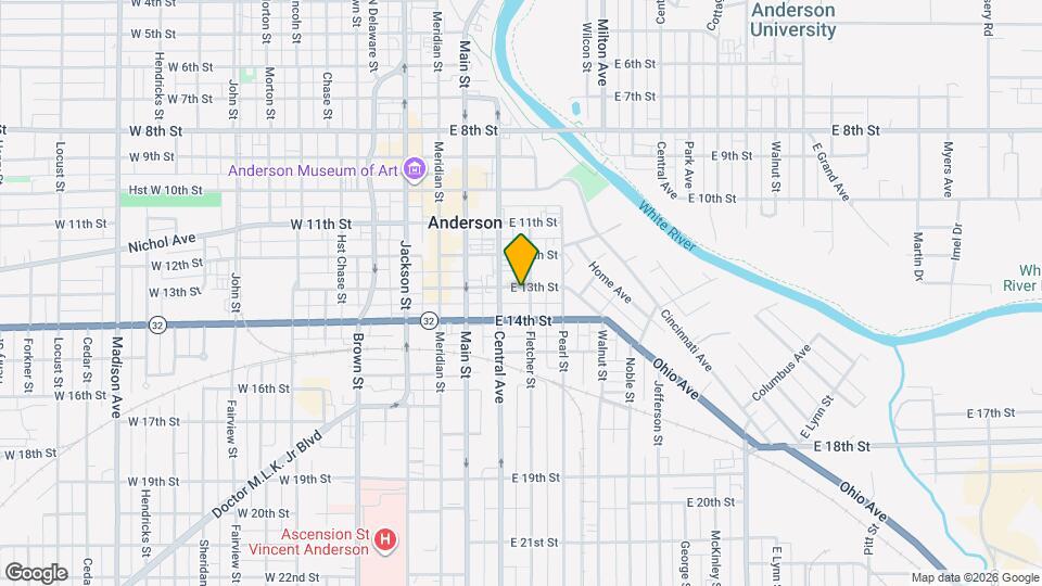 221 E 13th St Map and Location Details