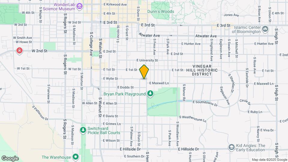 822 S Henderson St Map and Location Details