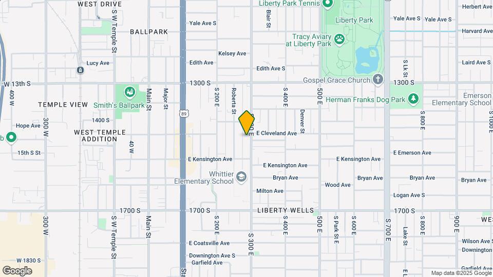 1452 S 300 E, Unit 1452 Mapa y Detalles de la Ubicación