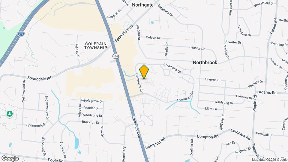 3470 Sunbury Ln Map and Location Details