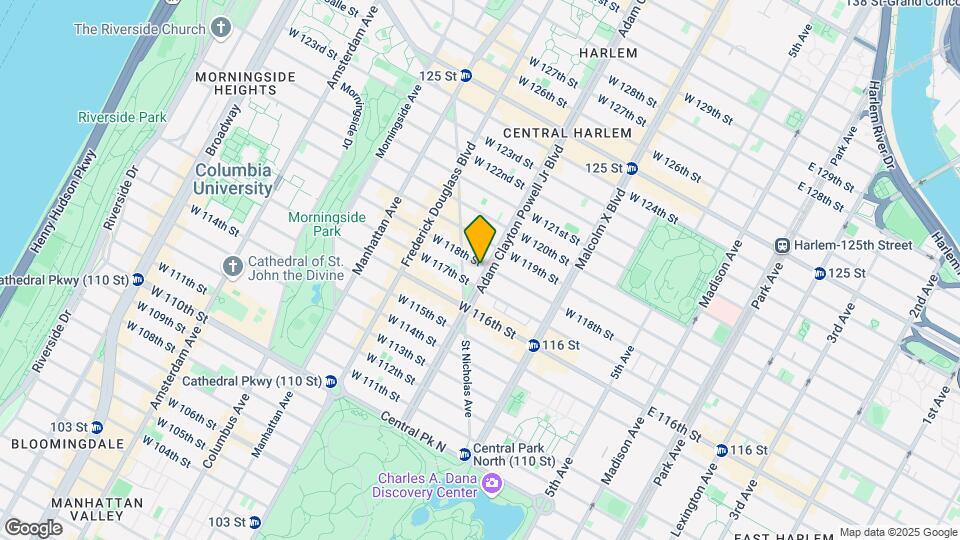 1952 Adam Clayton Powell Jr Blvd Map and Location Details