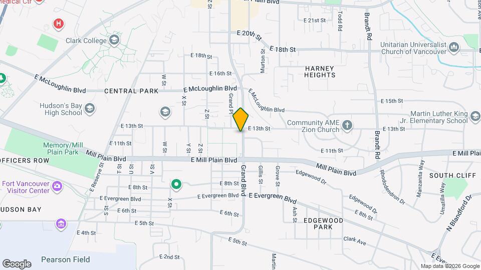 1206 Grand Blvd Map and Location Details