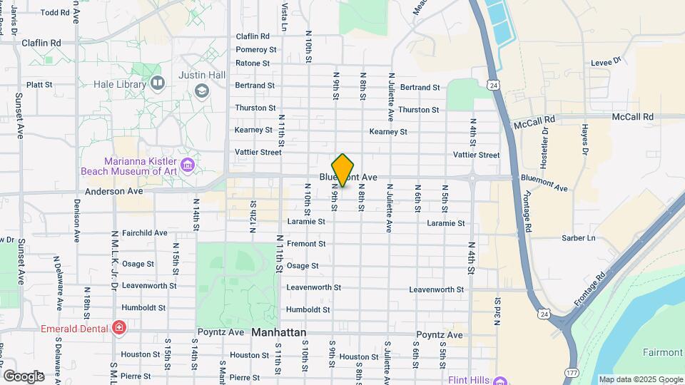 820 Moro St Mapa y Detalles de la Ubicación