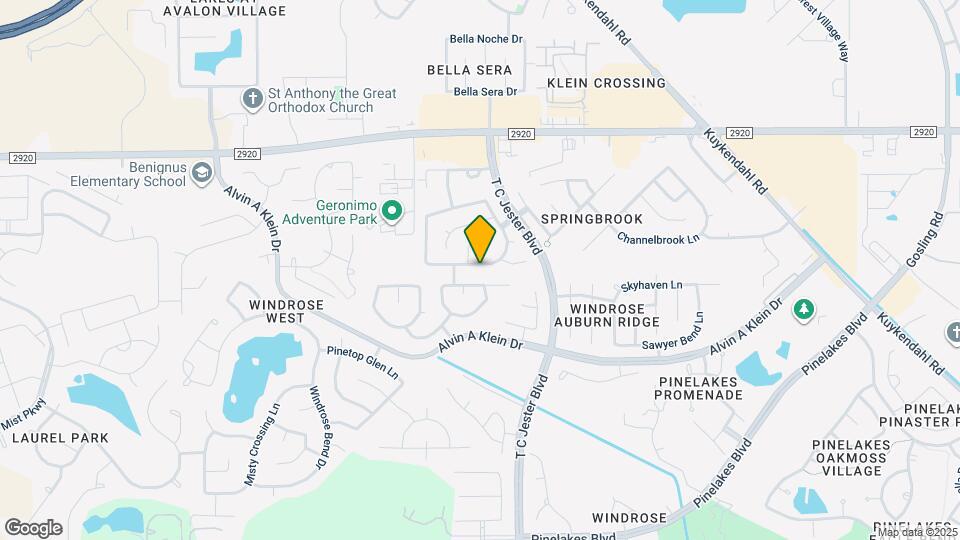 6519 Bluestone Springs Ln Map and Location Details