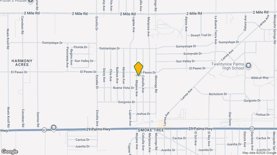 6125 Mojave Ave Mapa y Detalles de la Ubicación