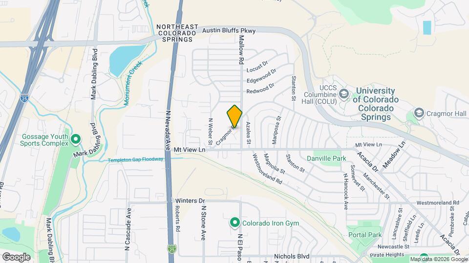 4041 Muse Way Map and Location Details