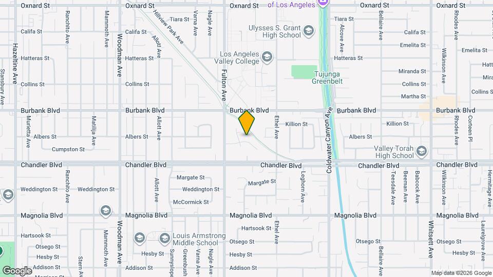 13235 Cumpston St Map and Location Details