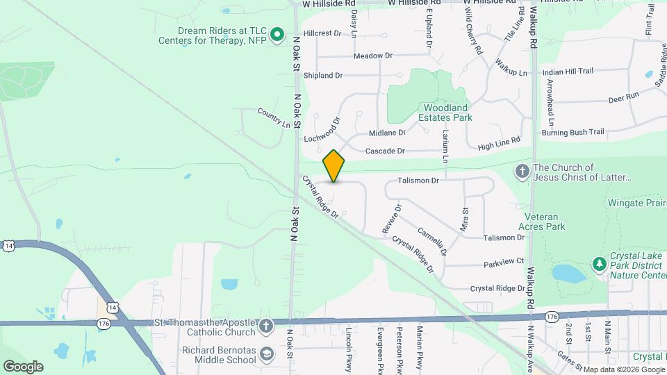 492 Spring Ridge Dr Map and Location Details