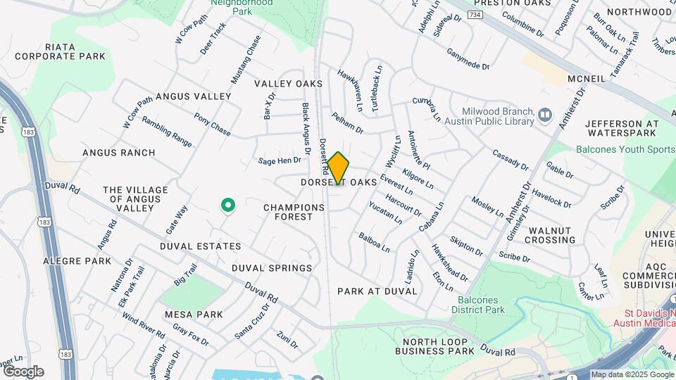 4504 Dorsett Oaks Cir, Unit B Map and Location Details