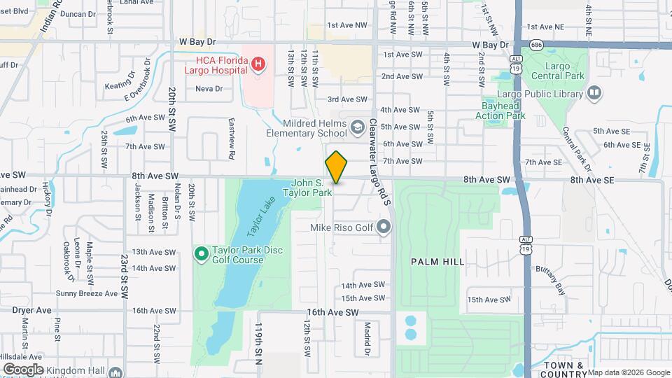 816 10th St SW Map and Location Details