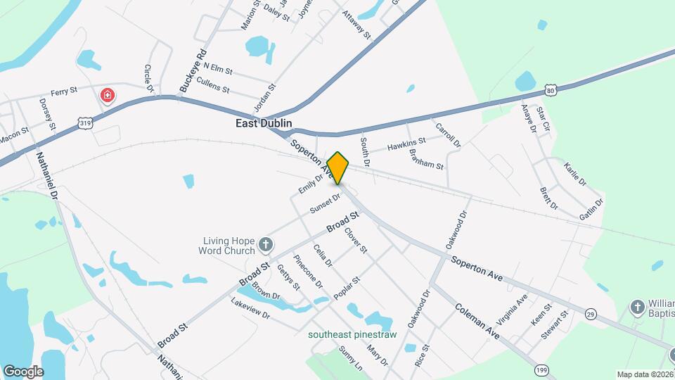 321 Soperton Ave Map and Location Details