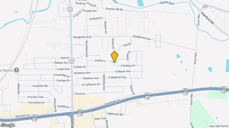 117 Brooks Dr Mapa y Detalles de la Ubicación