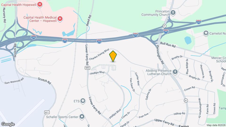 725 Timberlake Dr Map and Location Details