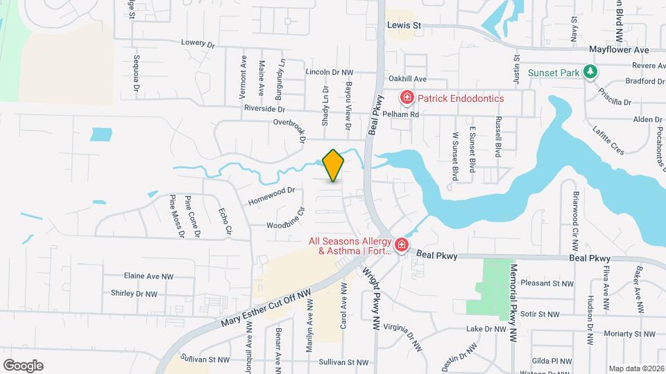 613 Virginia Oak Ct Map and Location Details