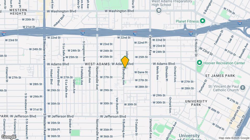 2624 S Budlong Ave, Unit 2626 Map and Location Details
