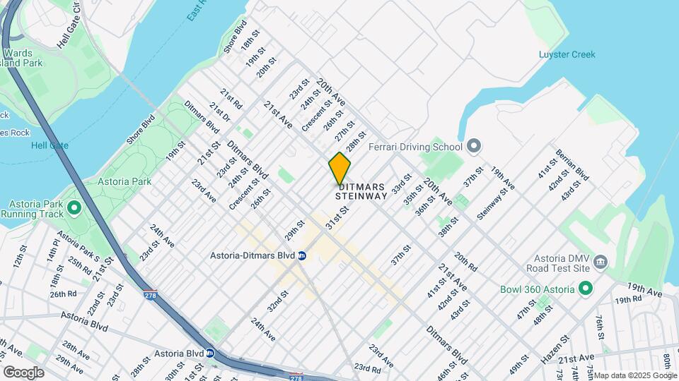 21-21 29th St Map and Location Details
