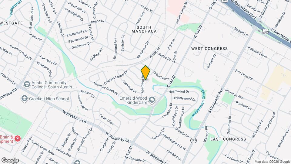 4906 Aberdeen Cir Map and Location Details