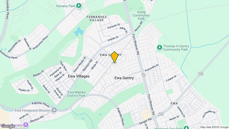 91-989-989 Puamaeole St Map and Location Details