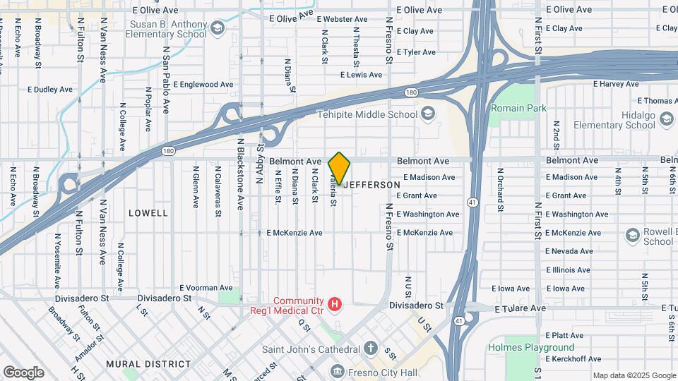 412 N Valeria St Mapa y Detalles de la Ubicación