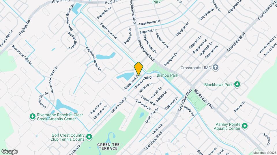 2109 Mooncrest Dr Map and Location Details