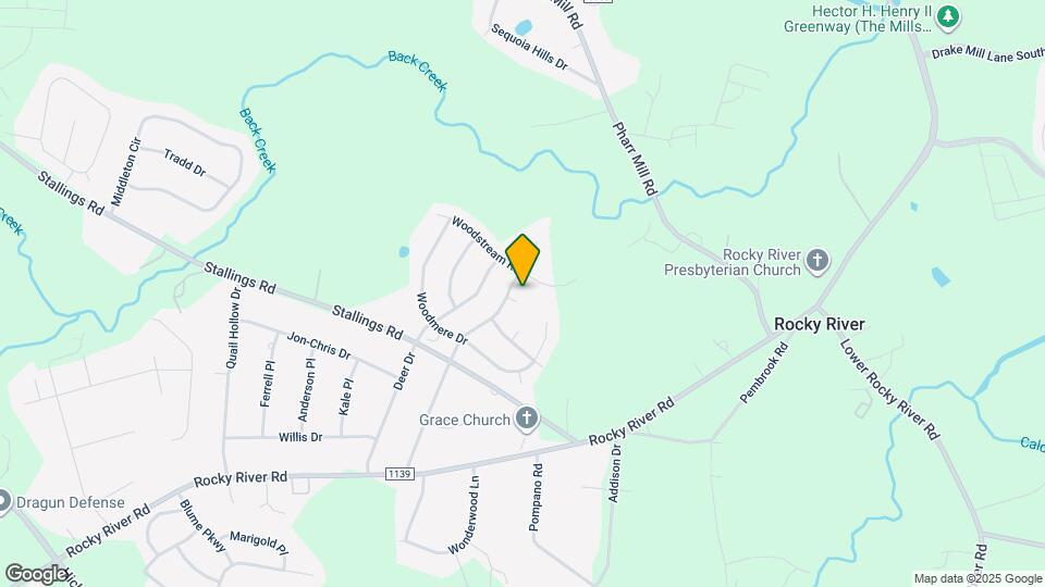 2108 Oakcliffe Ct Map and Location Details