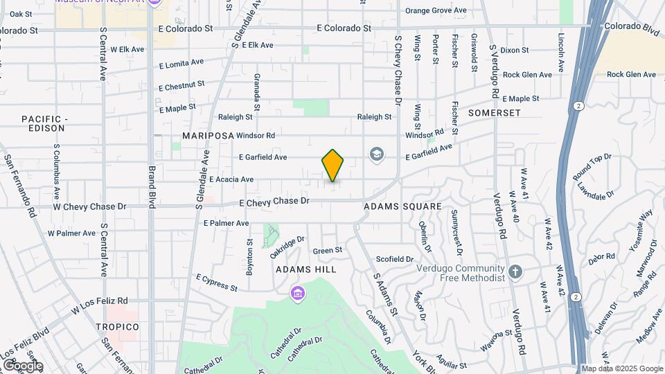 904 E Acacia Ave Map and Location Details