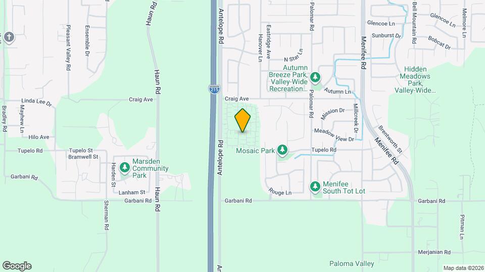 31654 Rosetta St Map and Location Details