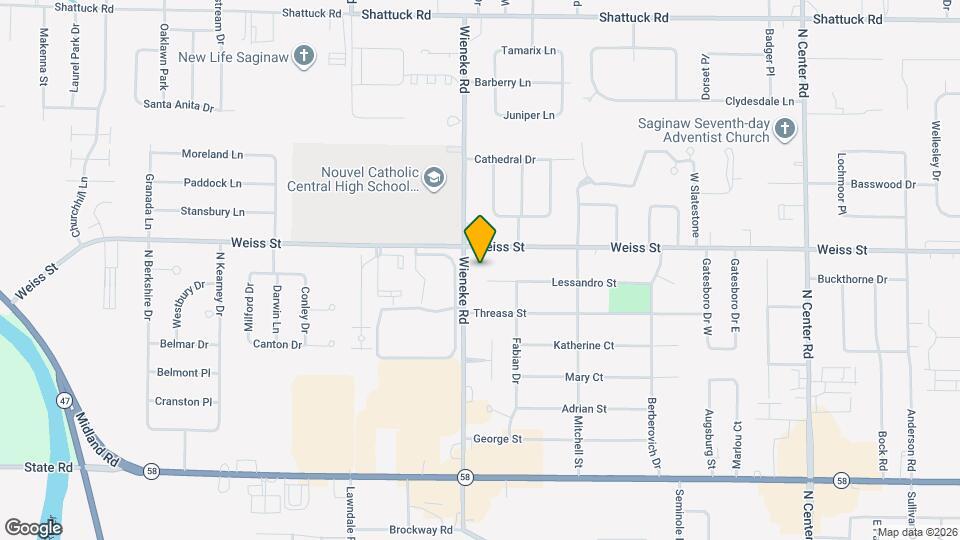 5700 Lessandro St Map and Location Details