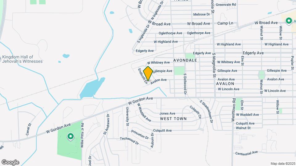 506 Endicott Ln Map and Location Details