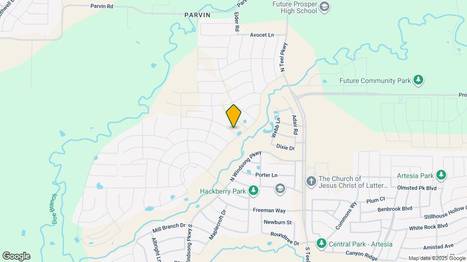 4110 Mill Pond Dr Map and Location Details