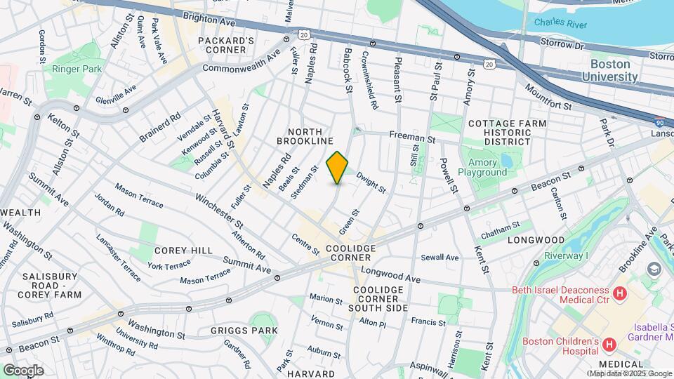 48 Babcock St, Unit 5 Map and Location Details