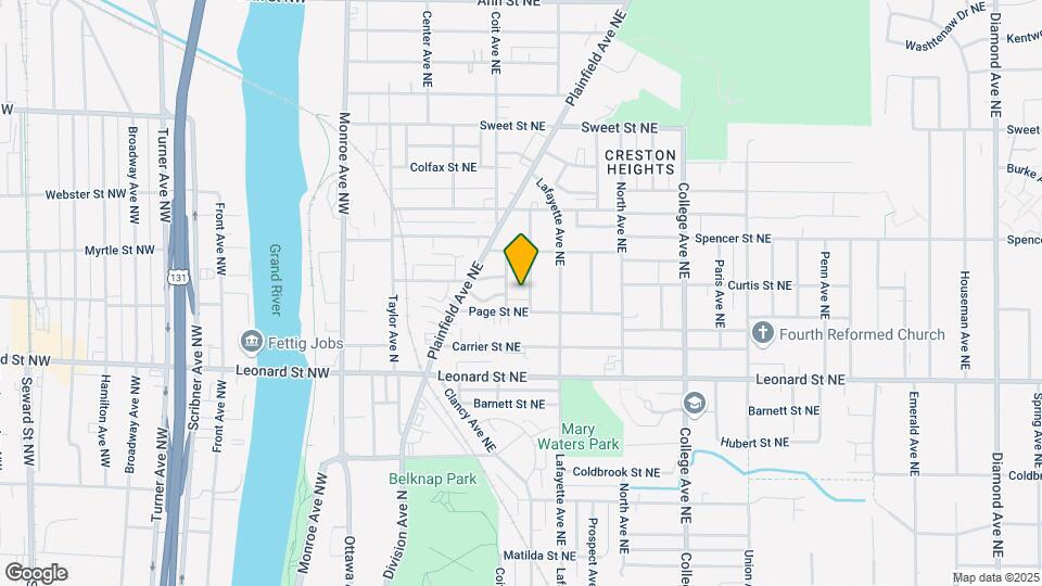 1319 Buffalo Ave NE Map and Location Details