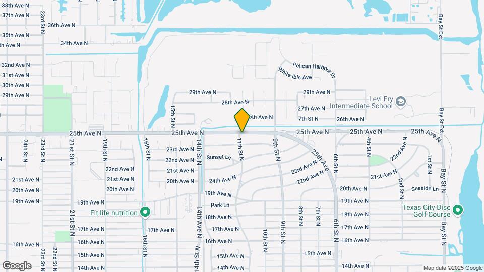 1033 25th Ave N Map and Location Details