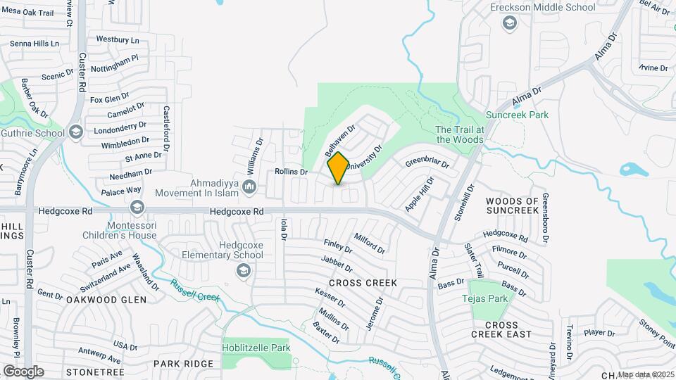 703 Villanova Ct Map and Location Details