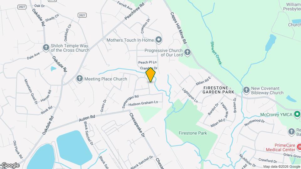 1109 Swearngan Ridge Ct Map and Location Details