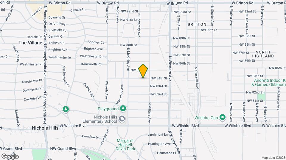 1216 NW 84th St Map and Location Details