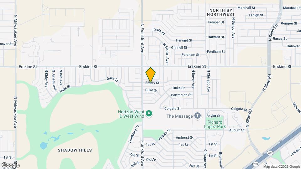 5735 Emory St Map and Location Details